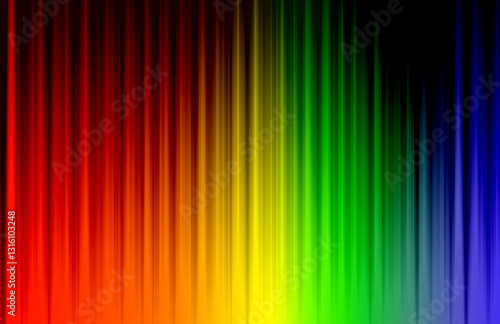 Wavelength diagram backgrown wave with color abstract art