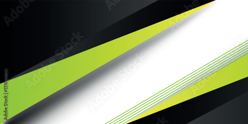 stylish geometric wide banner design. Vector illustrator