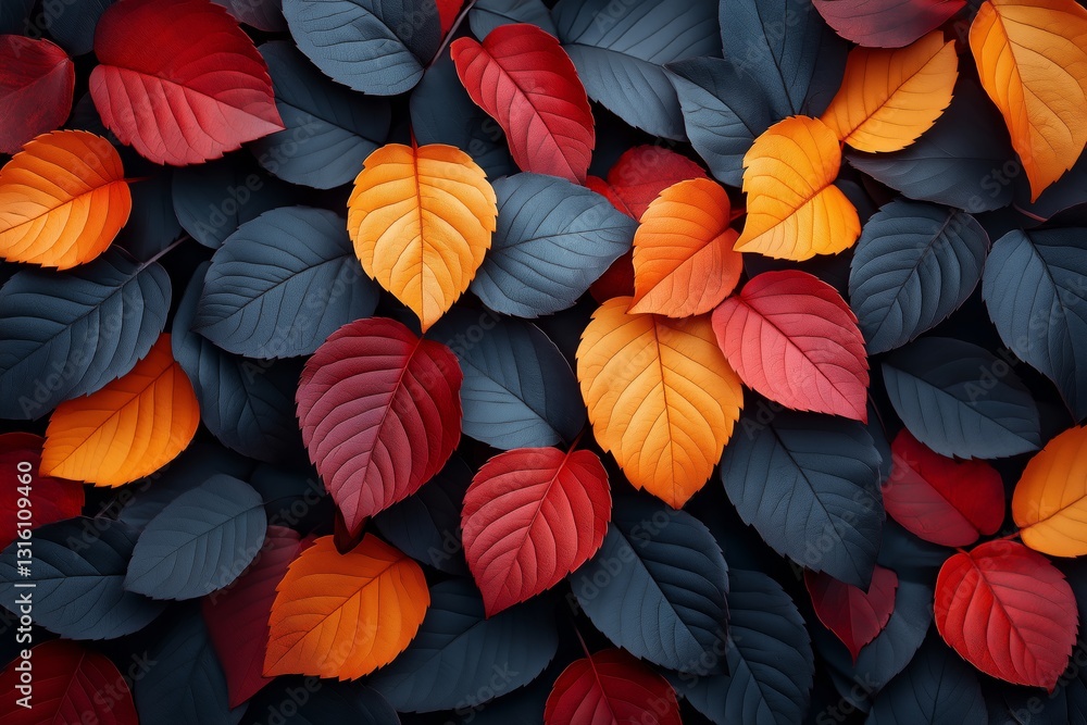 Red and Yellow Autumn leaves Red and Yellow Autumn leaves