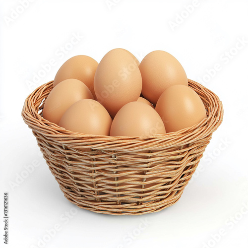 Wallpaper Mural a basket of eggs Torontodigital.ca