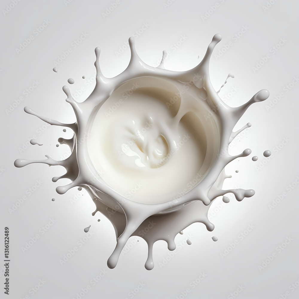 Milk Splash Crown Milk Splash Crown