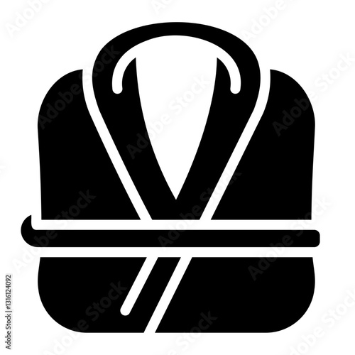 bathrobe Solid icon
