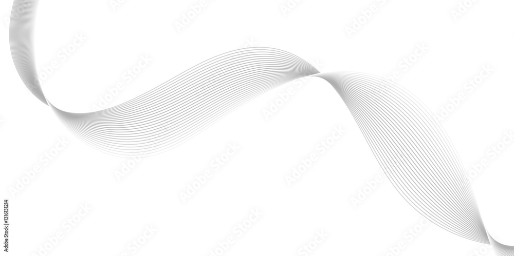 Fototapeta premium Premium abstract background design with wave line pattern texture in luxury pastel color. 