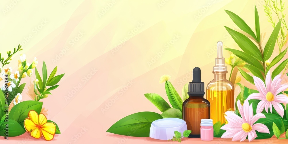 Essential oil banner Essential oil banner