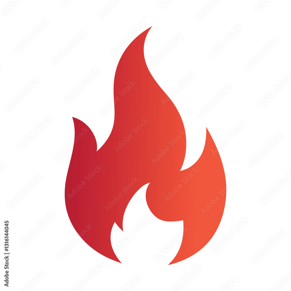 Fire flame icon. Fire symbol design. Fire vector illustration. Fire flame icon. Fire symbol design. Fire vector illustration.