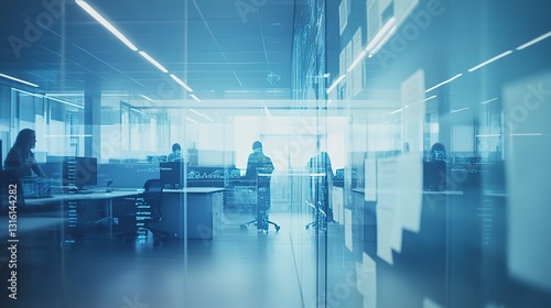 Photos A Team Of Tech Professionals Collaborating In A Modern, Bright Office Space, The