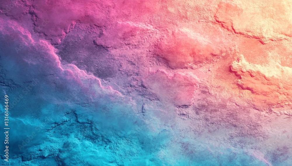 custom made wallpaper toronto digitalA watercolor painting that features a soft pastel pink and blue gradient background