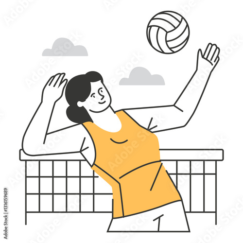 Women Sport Character Illustration