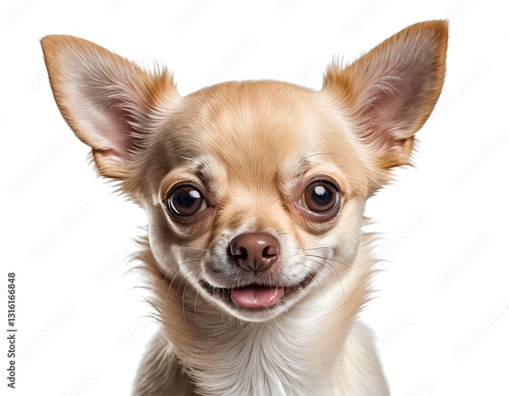 Happy Chihuahua Puppy Portrait Happy Chihuahua Puppy Portrait
