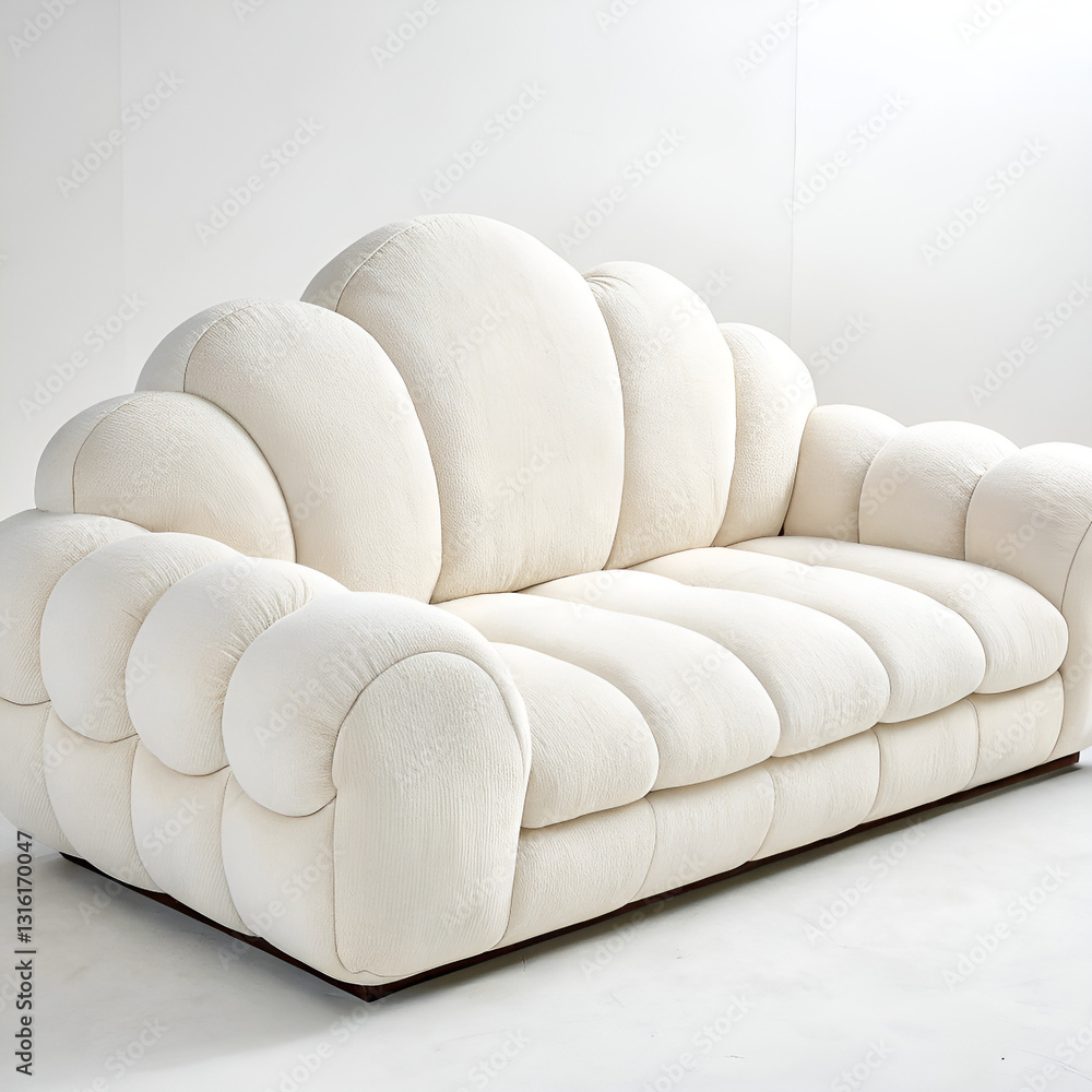 white sofa on white background white sofa on white background
