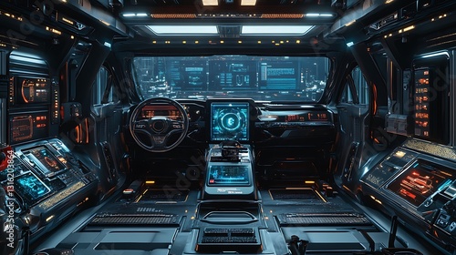 Wallpaper Mural High-tech vehicle interior design pictures Torontodigital.ca