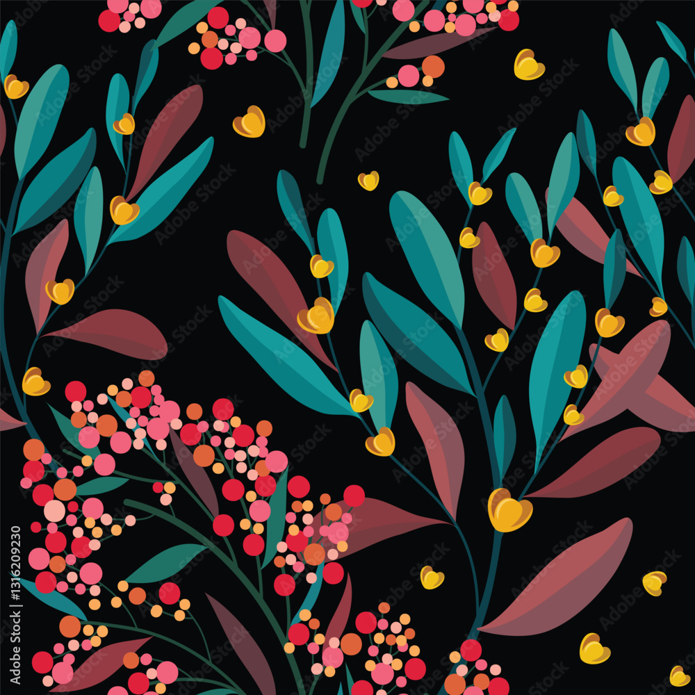Beautiful nature background pattern vector illustration Beautiful nature background pattern vector illustration