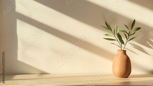 Modern aesthetic design with nature pictures