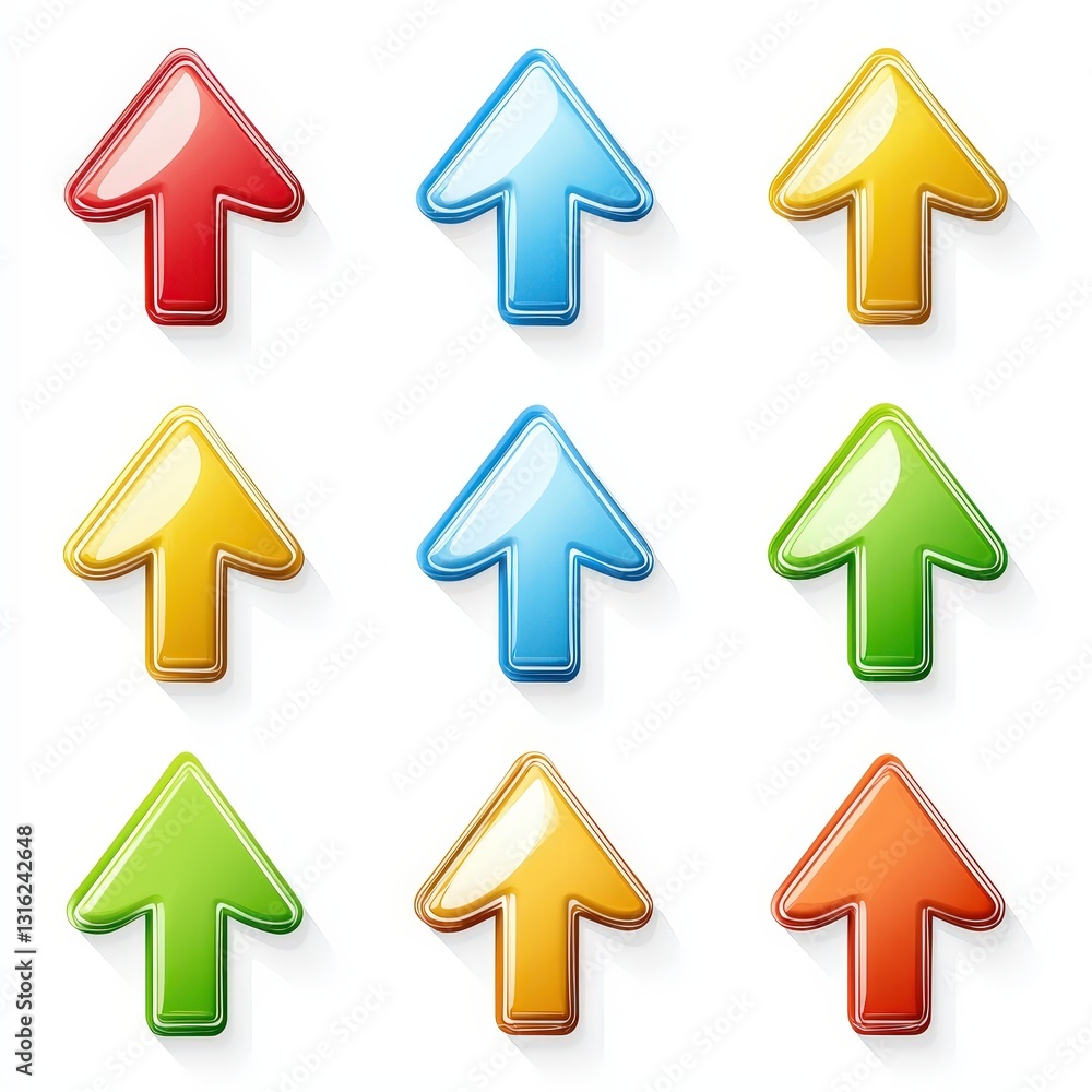 Upload icon set cut out isolated on white background Upload icon set cut out isolated on white background