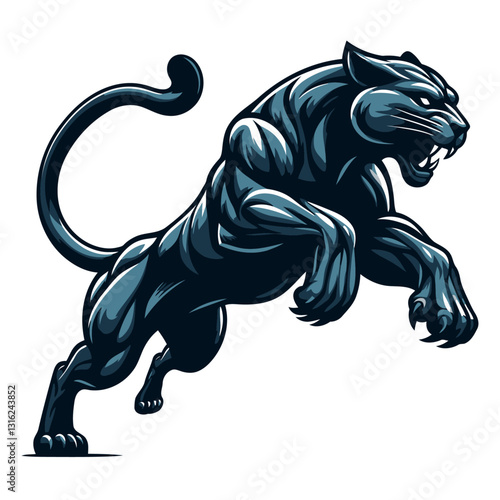 Puma vector and illustration.