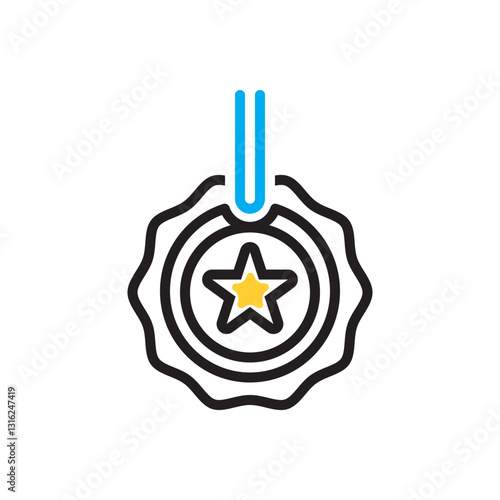Multi color icon for quality
