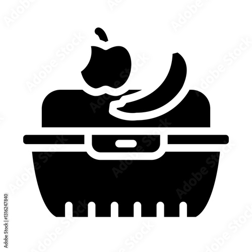 Lunchbox Vector Design Icon Style
