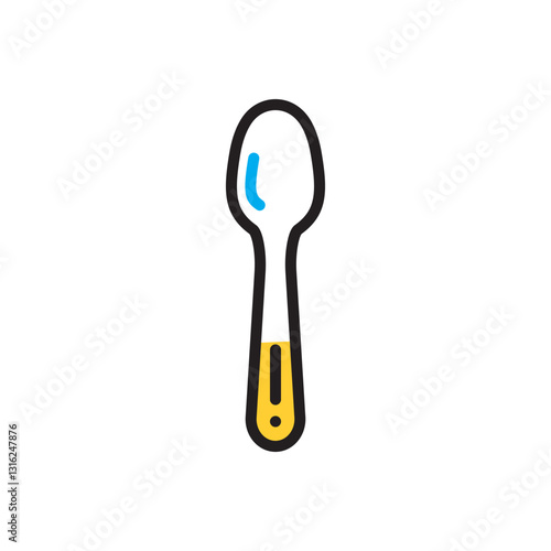 Multi color icon for tablespoon