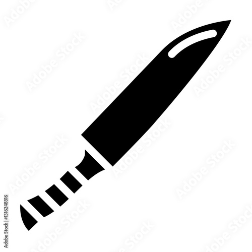 Slicing knife Vector Design Icon Style