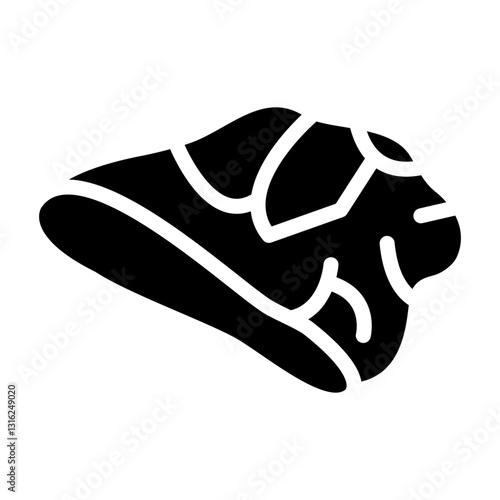 Beef brisket Vector Design Icon Style