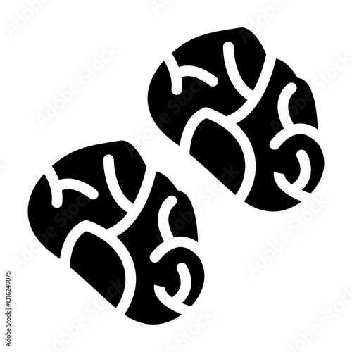Lamb shank Vector Design Icon Style