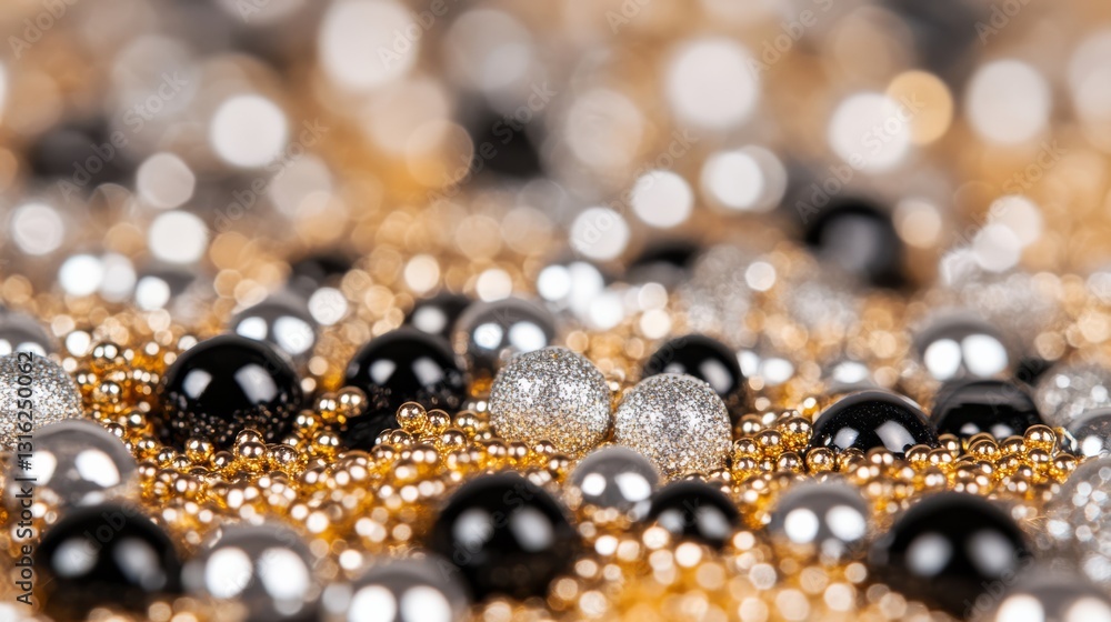 Metallic decorative sprinkles, the edible version of the dragees. Metallic decorative sprinkles, the edible version of the dragees.