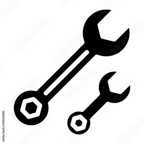 Wrench Vector Design Icon Style