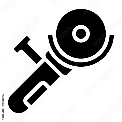 Angle Grinder Vector Design Icon Style