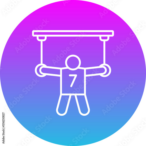 Gymnastic rings Icon