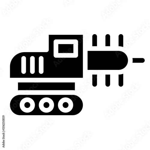 Trencher Vector Design Icon Style