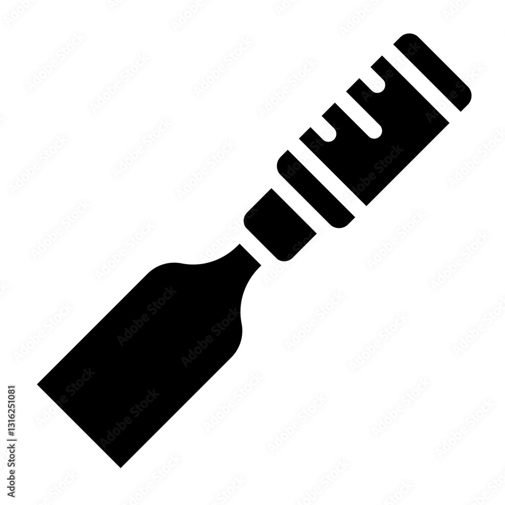 Chisel Vector Design Icon Style Chisel Vector Design Icon Style