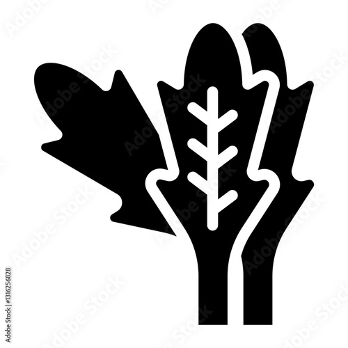 Arugula Vector Design Icon Style