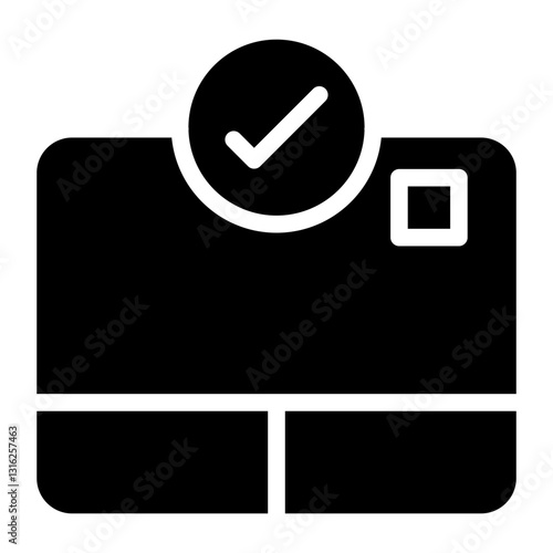 Trackpad Vector Design Icon Style