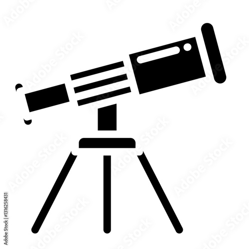 Telescope Vector Design Icon Style