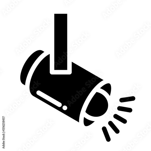 Searchlight Vector Design Icon Style