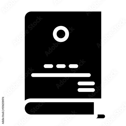 Guidebook Vector Design Icon Style