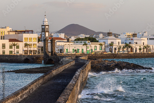 In the centre of Arrecife city