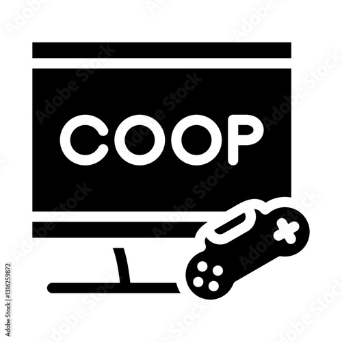 Co-op Vector Design Icon Style