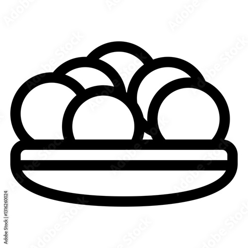 onion ring icon