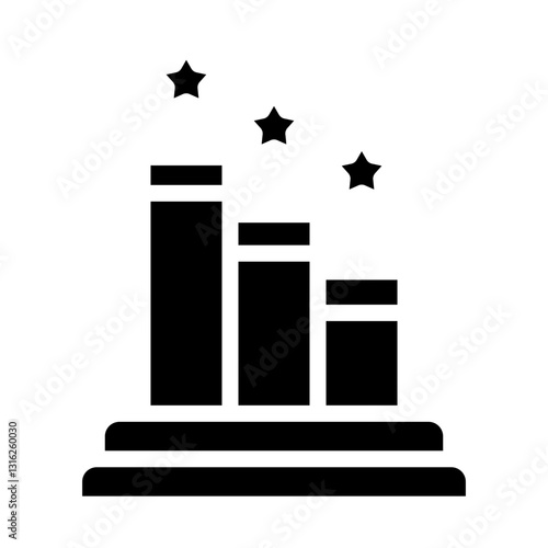 Leaderboard Vector Design Icon Style