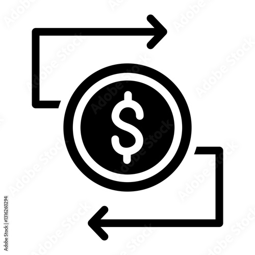 Barter Vector Design Icon Style