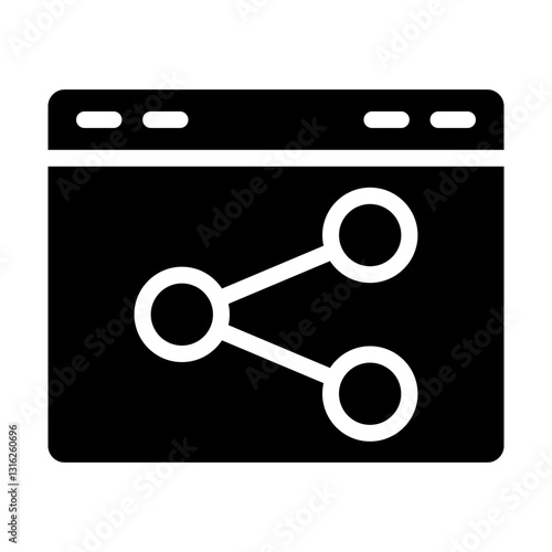 Share Vector Design Icon Style