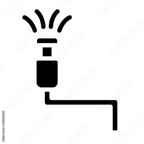 Irrigation Tape Vector Design Icon Style