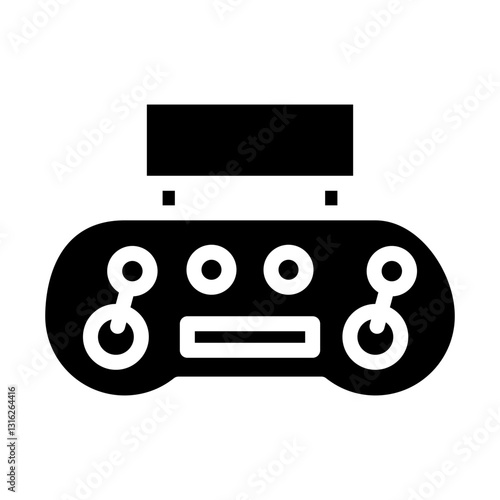 Drone Controller Vector Design Icon Style