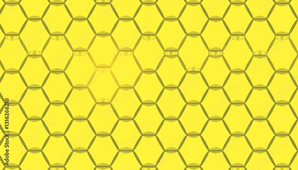 Abstract Yellow Hexagon Pattern Background Design Abstract Yellow Hexagon Pattern Background Design