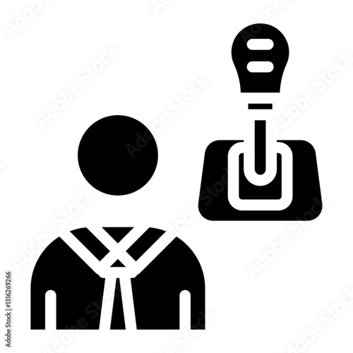 Driver Manual Vector Design Icon Style