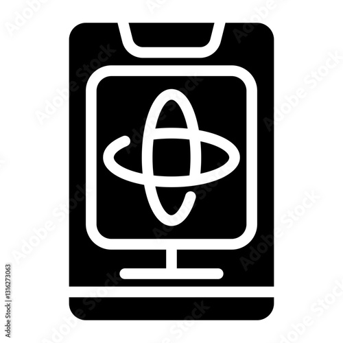 VR app Vector Design Icon Style