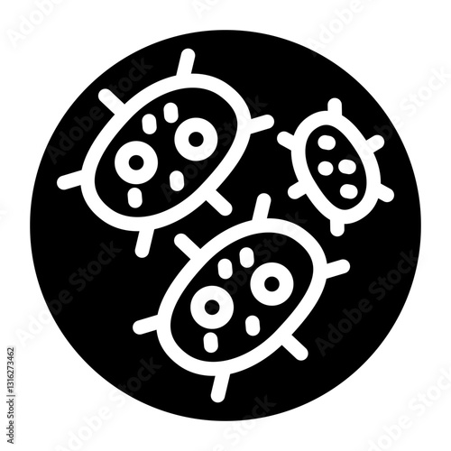Pathogen Vector Design Icon Style