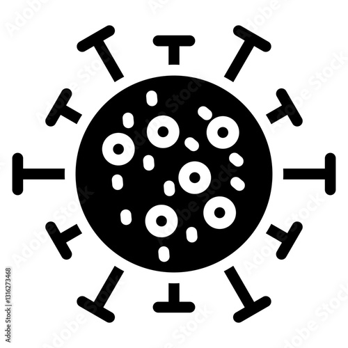 Contagion Vector Design Icon Style