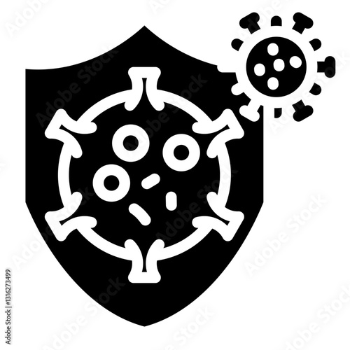 Antivirus Vector Design Icon Style